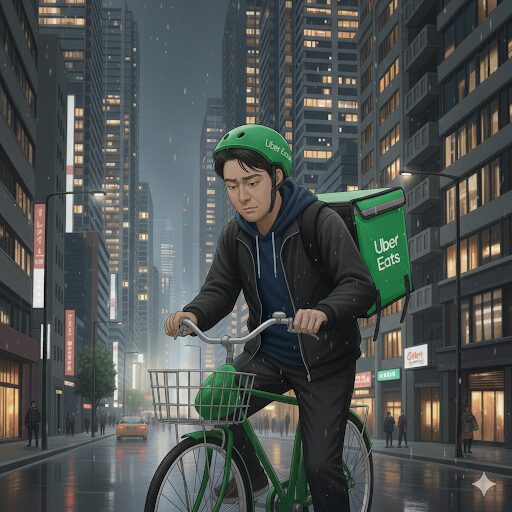 ウーバーイーツ夜の配達のデメリット